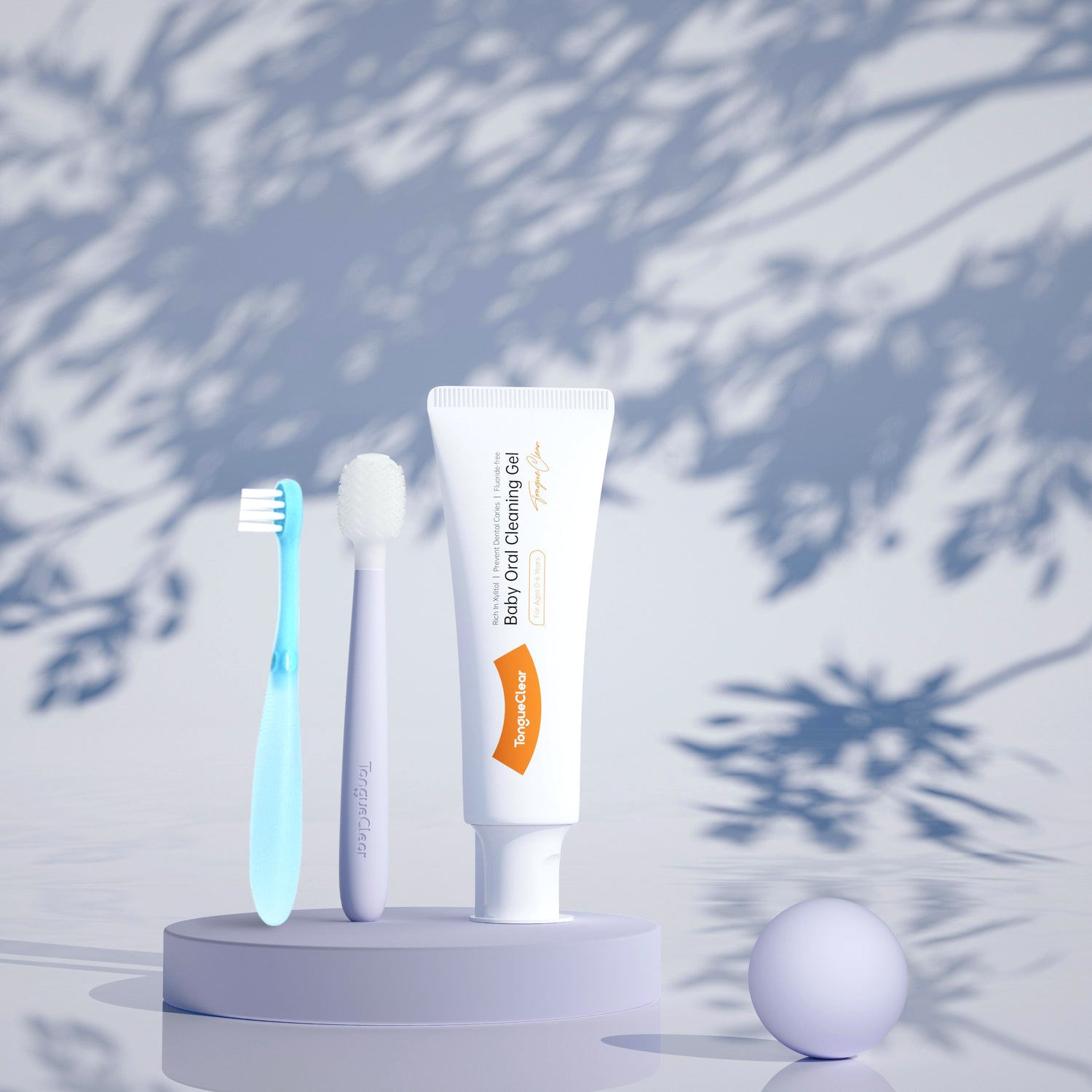 Oral Cleaner Set and Toothbrush for Kid