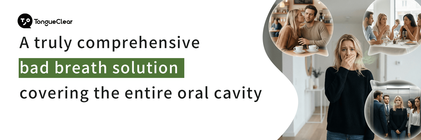 A truly comprehensive bad breath solution covering the entire oral cavity
