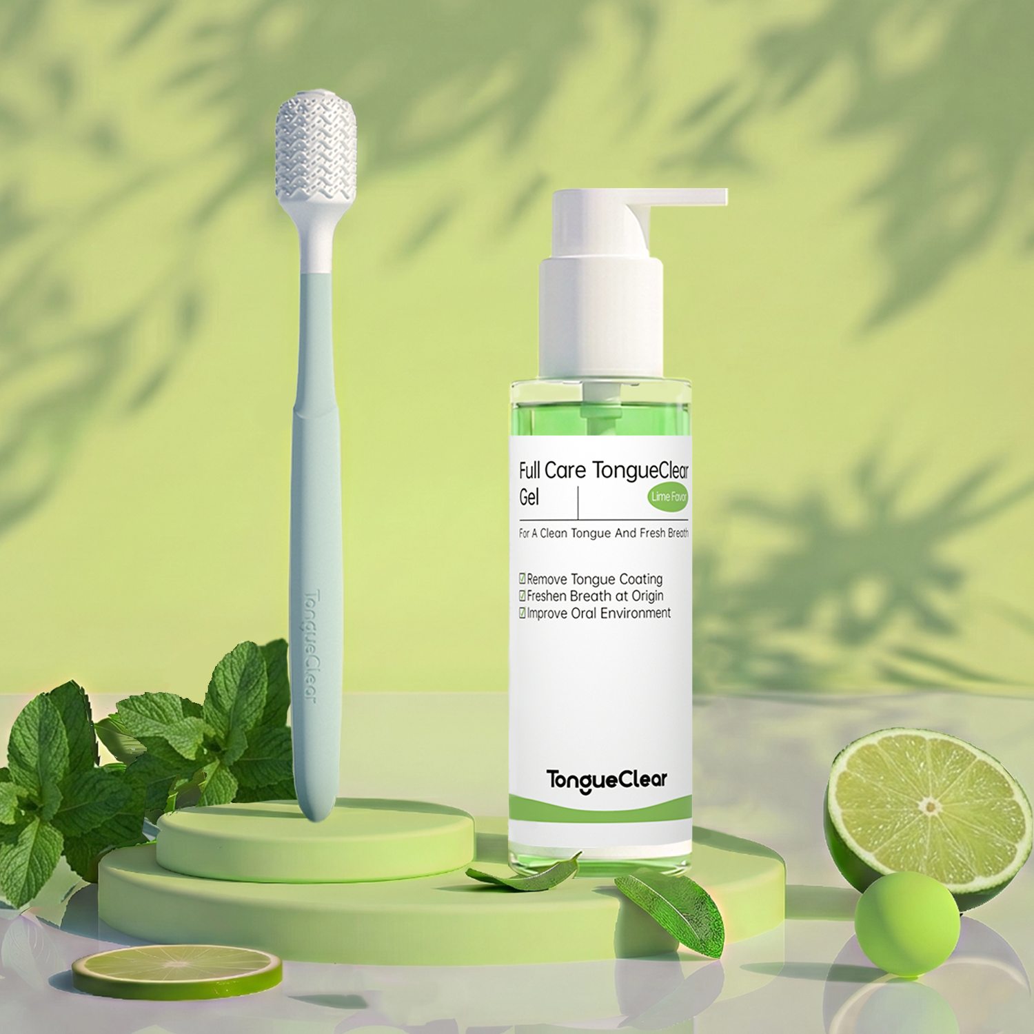 Oral Cleaner Set, Airbag Oral Brush, Oral Gel, for Bad Breath, Full-Mouth Deep Cleaning