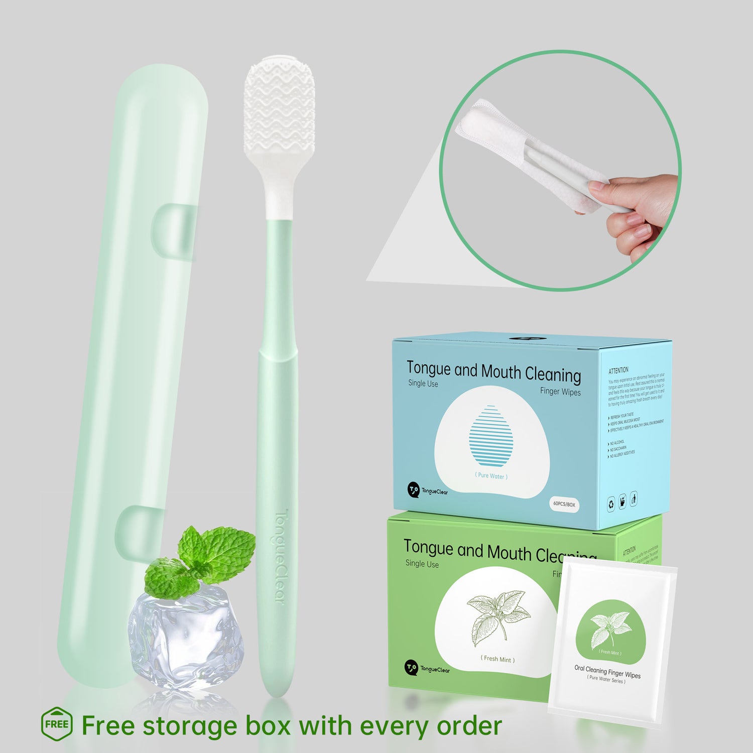 Oral care in bed