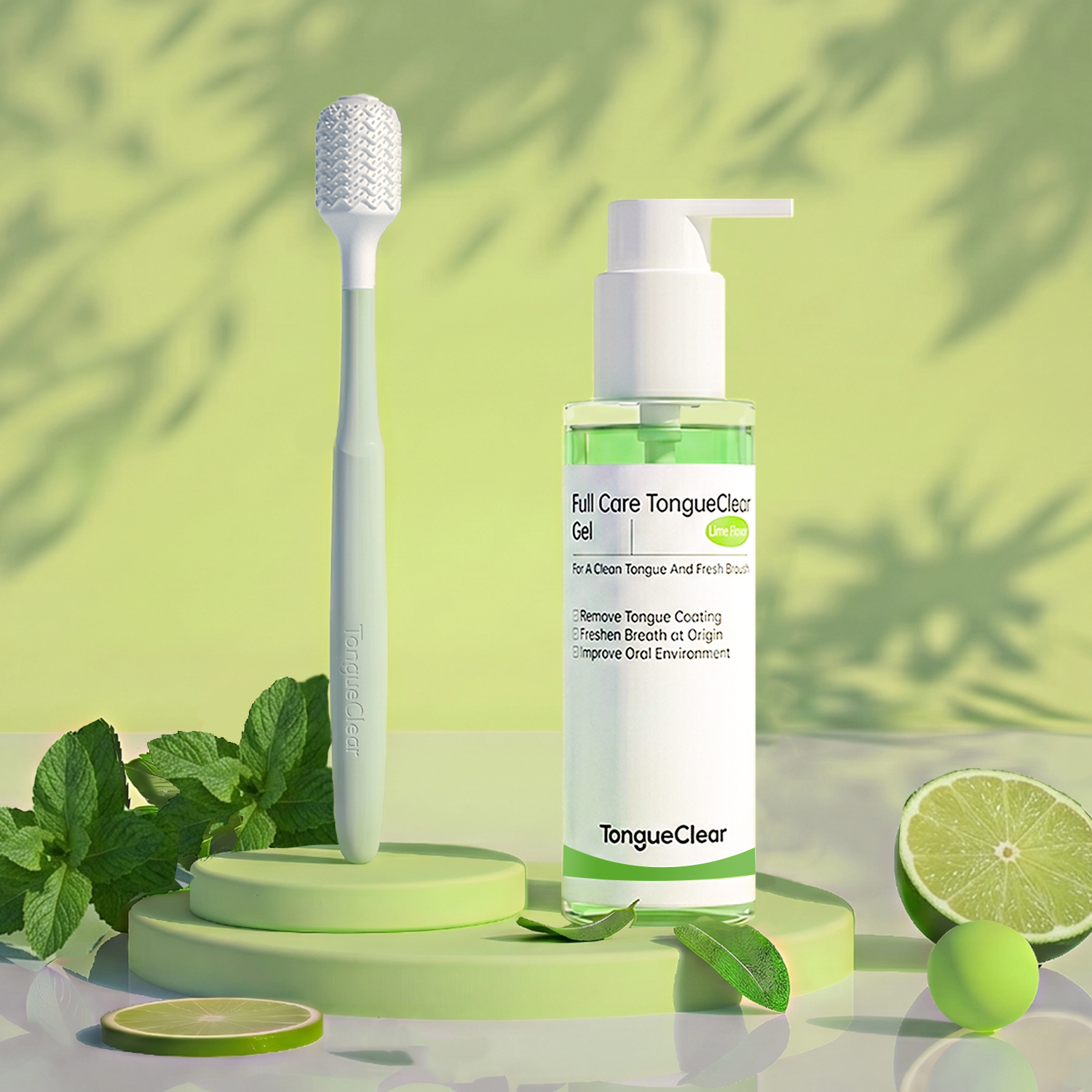 Oral Cleaner Set, Airbag Oral Brush, Oral Gel, for Bad Breath, Full-Mouth Deep Cleaning