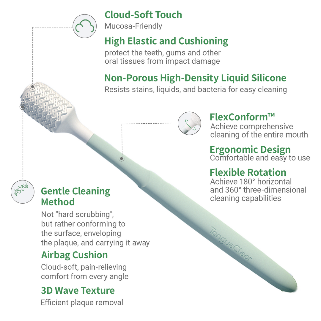Adult Airbag Oral Brush, Sensory Friendly Toothbrush, Full Mouth Cleaning