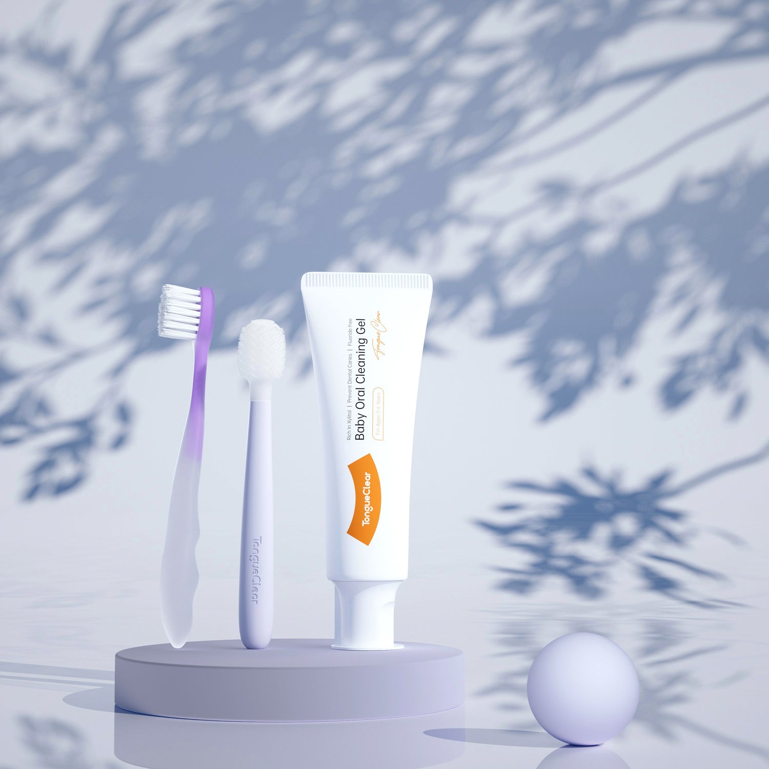 Oral Cleaner Set and Toothbrush for Kid-